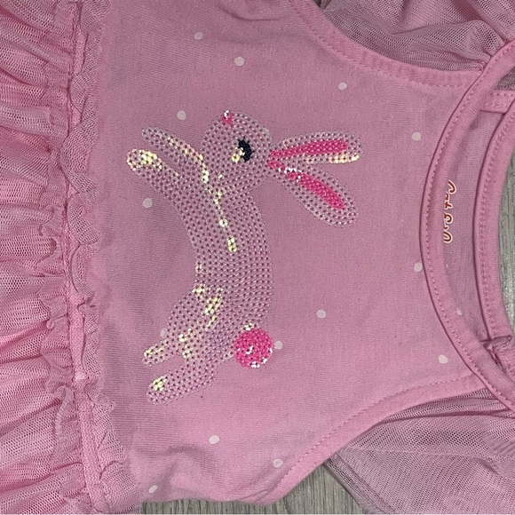 Easter Pink Bunny Dress 18 months Cat & Jack - Picture 5 of 8